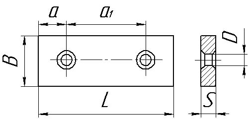 СМЖ-172 Ножи для верстата резки арматуры